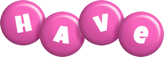 Have candy-pink logo