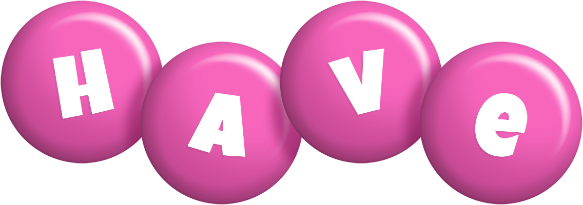 Have candy-pink logo