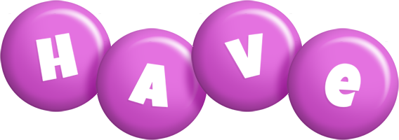 Have candy-purple logo