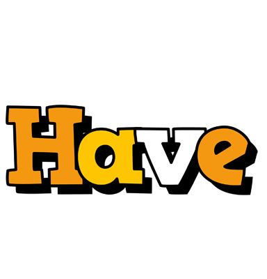 Have cartoon logo