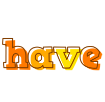 Have desert logo