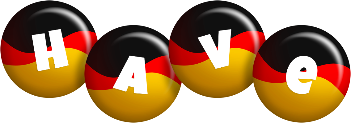 Have german logo