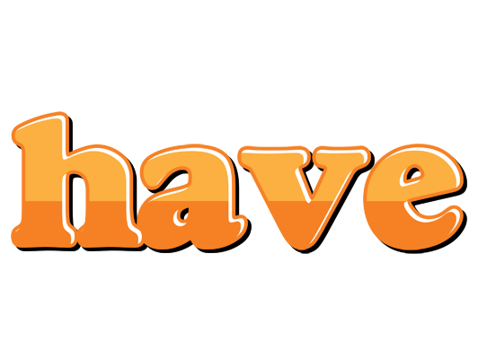 Have orange logo