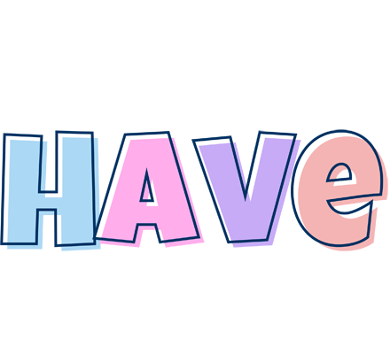 Have pastel logo