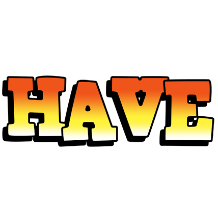 Have sunset logo