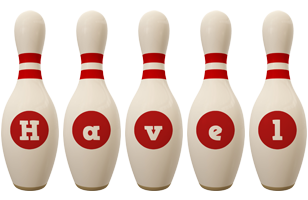 Havel bowling-pin logo