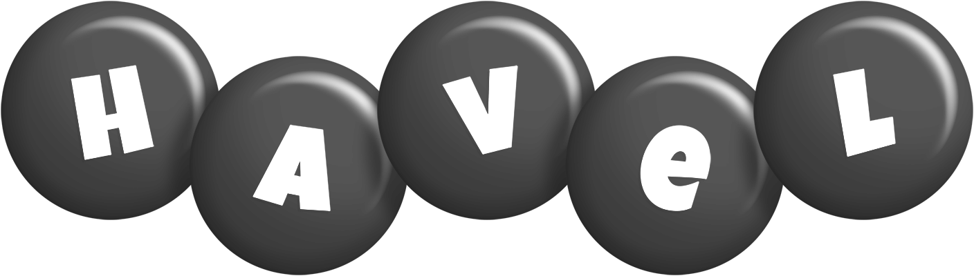 Havel candy-black logo