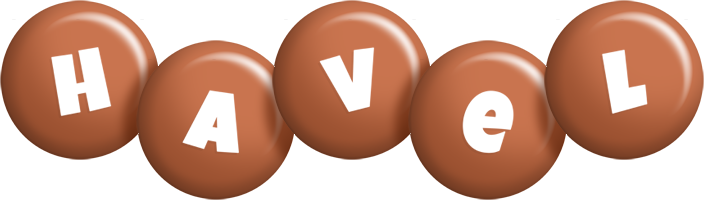 Havel candy-brown logo