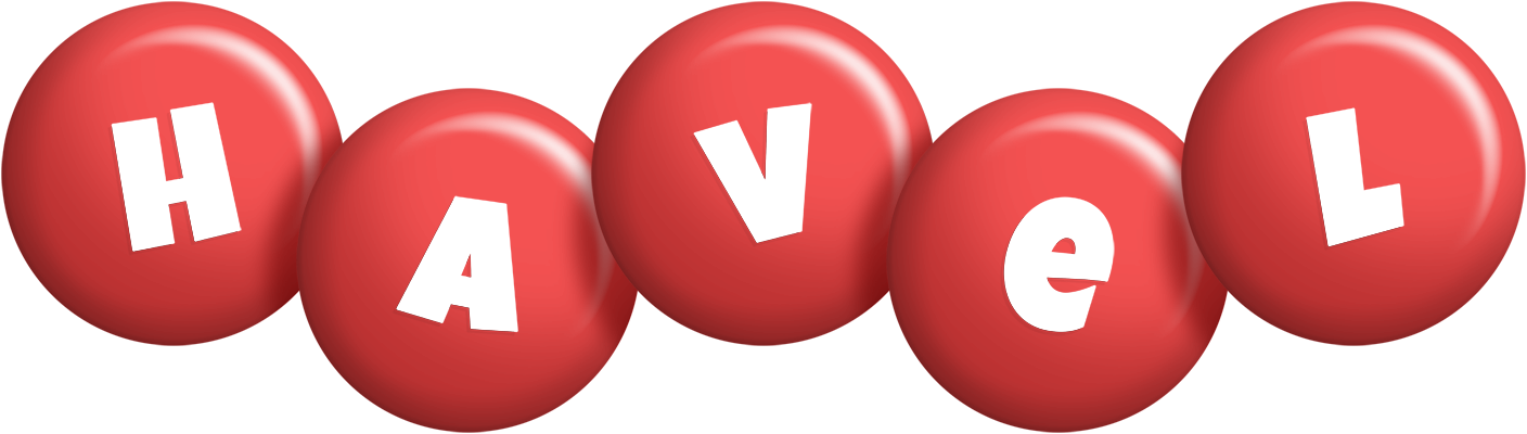 Havel candy-red logo