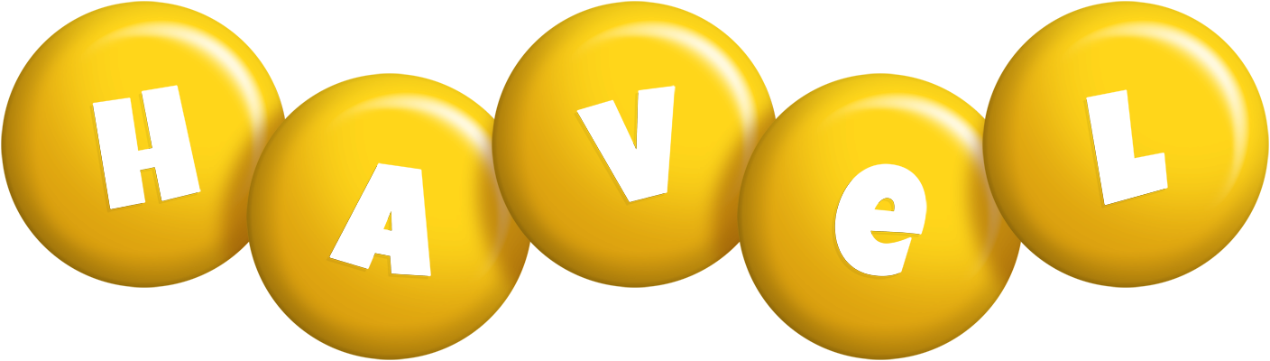 Havel candy-yellow logo