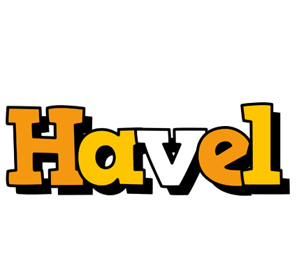 Havel cartoon logo