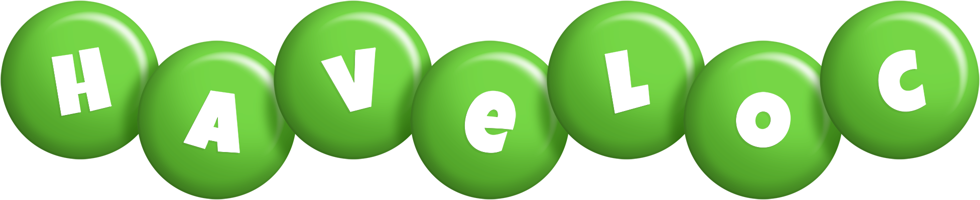Haveloc candy-green logo
