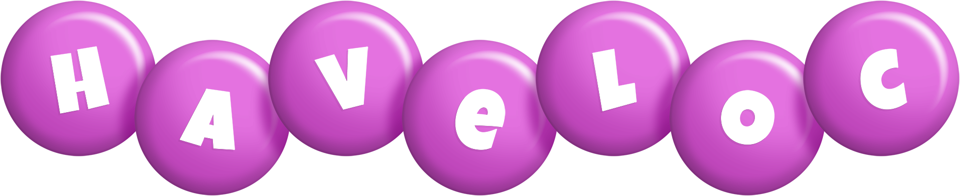 Haveloc candy-purple logo