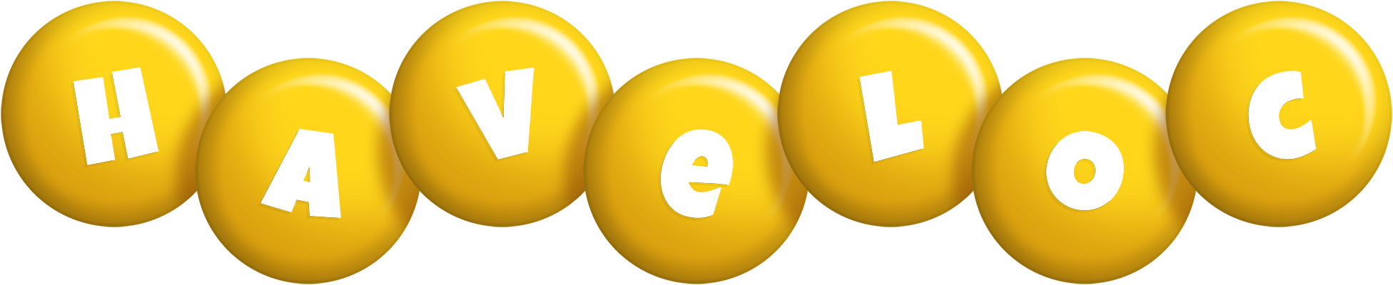 Haveloc candy-yellow logo