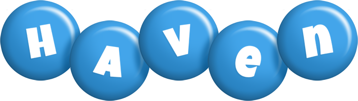 Haven candy-blue logo