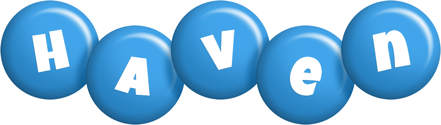 Haven candy-blue logo