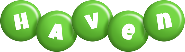 Haven candy-green logo