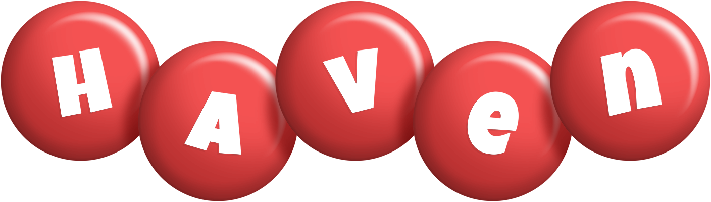 Haven candy-red logo