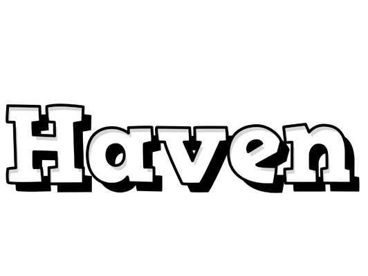 Haven snowing logo