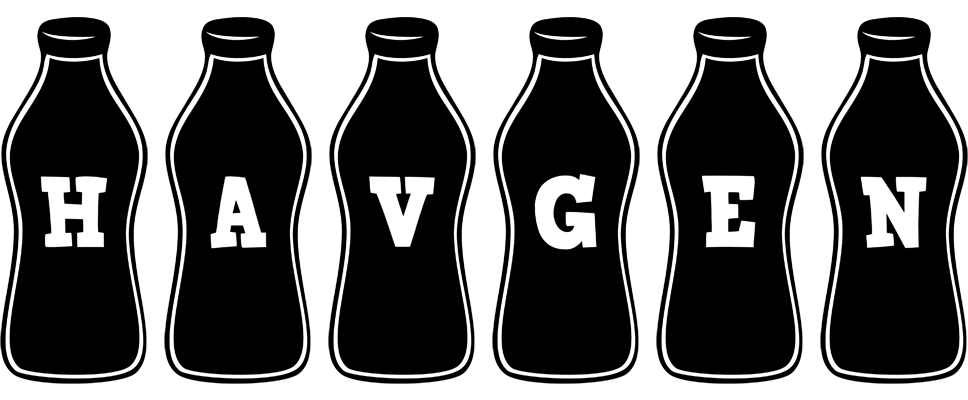 Havgen bottle logo