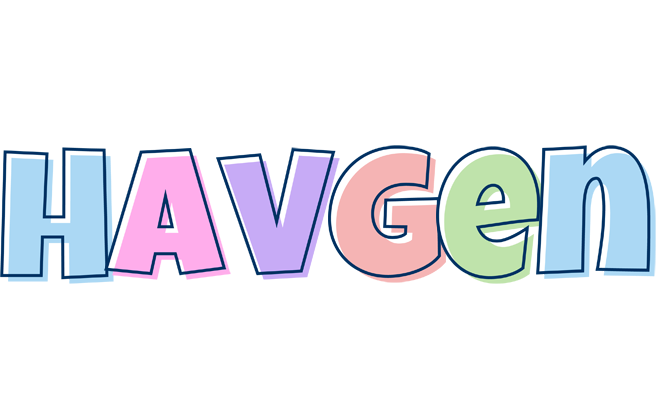 Havgen pastel logo
