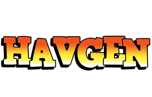 Havgen sunset logo