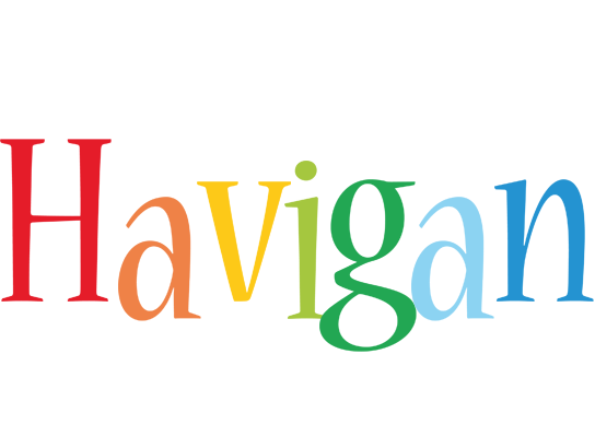 Havigan birthday logo
