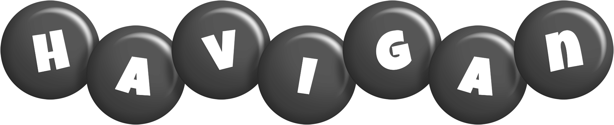 Havigan candy-black logo