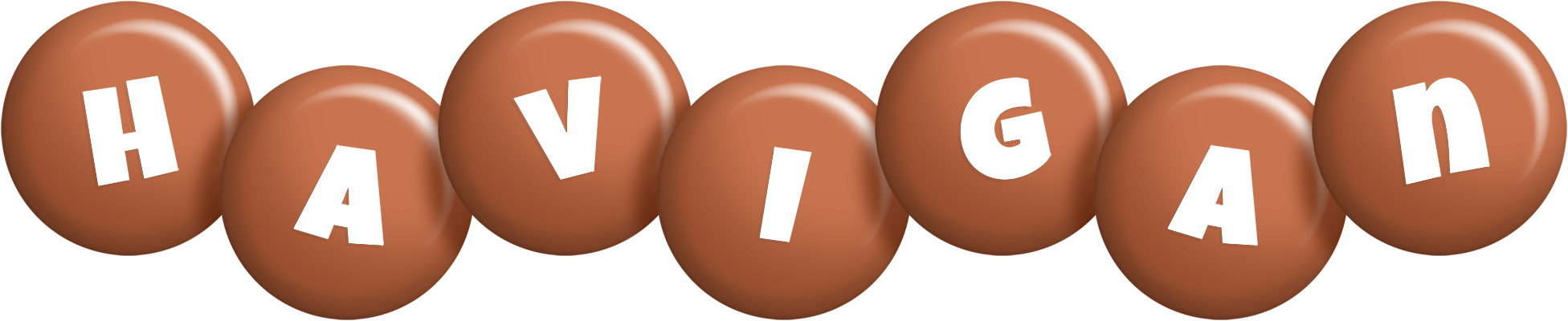 Havigan candy-brown logo