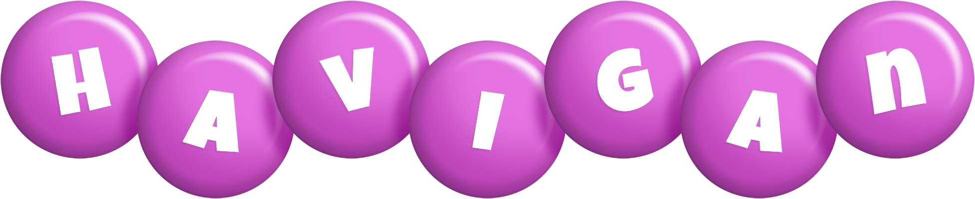 Havigan candy-purple logo