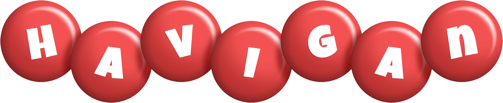 Havigan candy-red logo