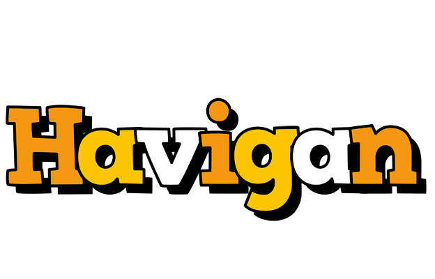 Havigan cartoon logo