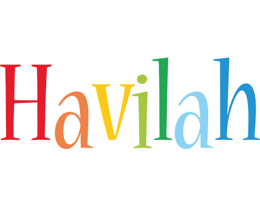 Havilah birthday logo