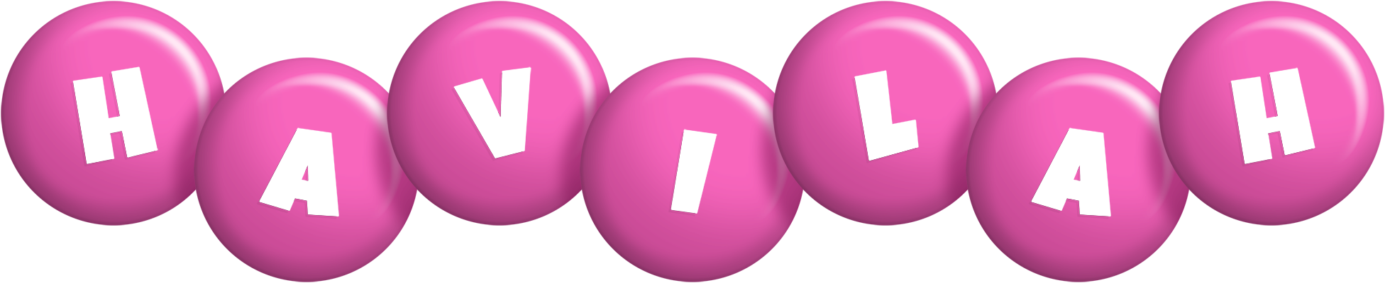 Havilah candy-pink logo