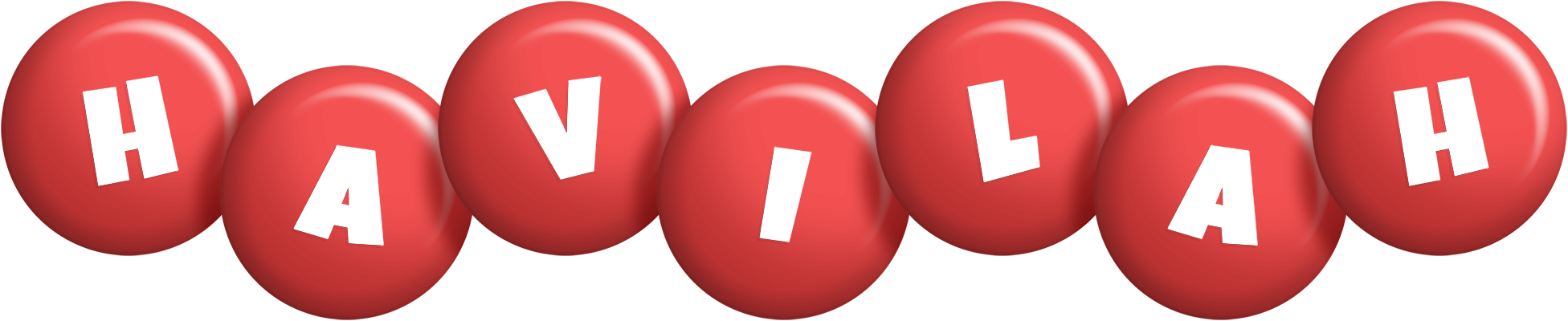 Havilah candy-red logo