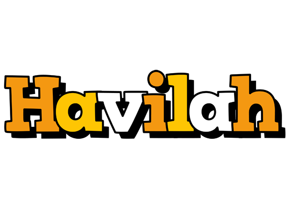 Havilah cartoon logo