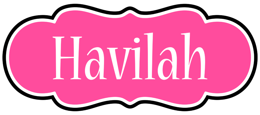 Havilah invitation logo