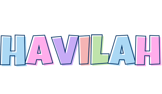 Havilah pastel logo