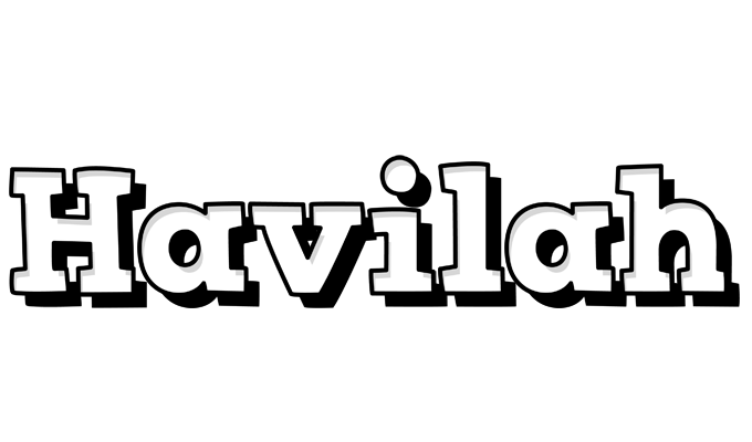 Havilah snowing logo