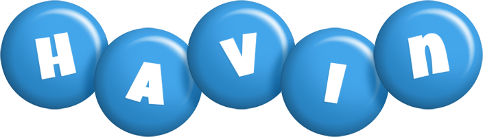 Havin candy-blue logo