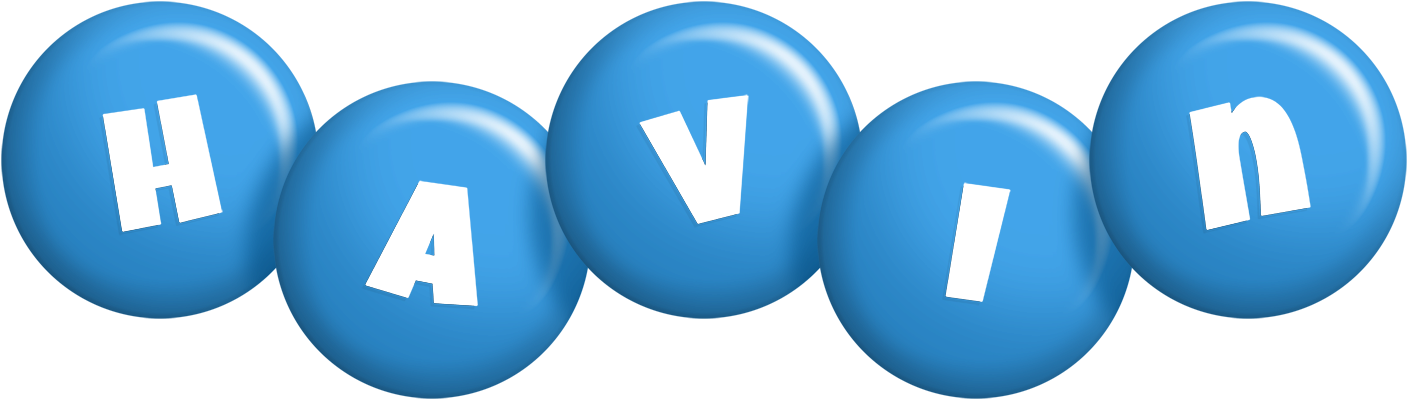 Havin candy-blue logo