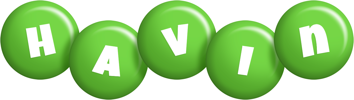 Havin candy-green logo