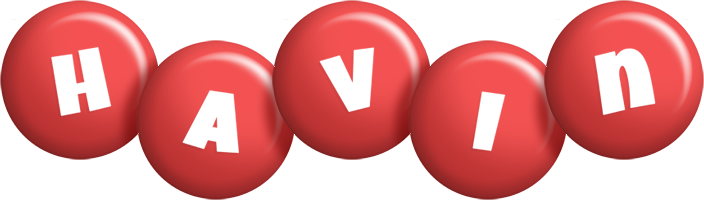 Havin candy-red logo