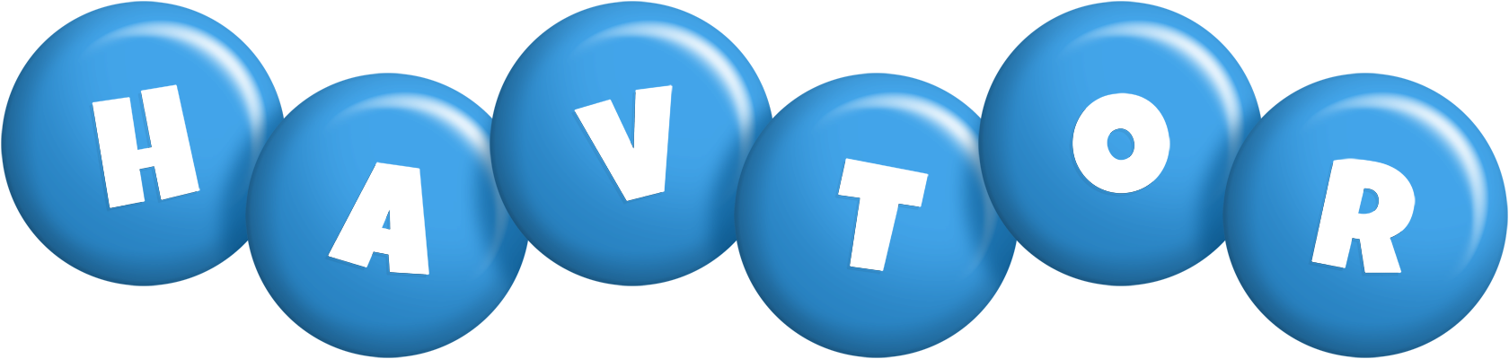 Havtor candy-blue logo