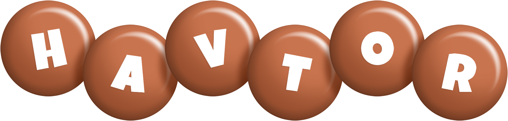 Havtor candy-brown logo