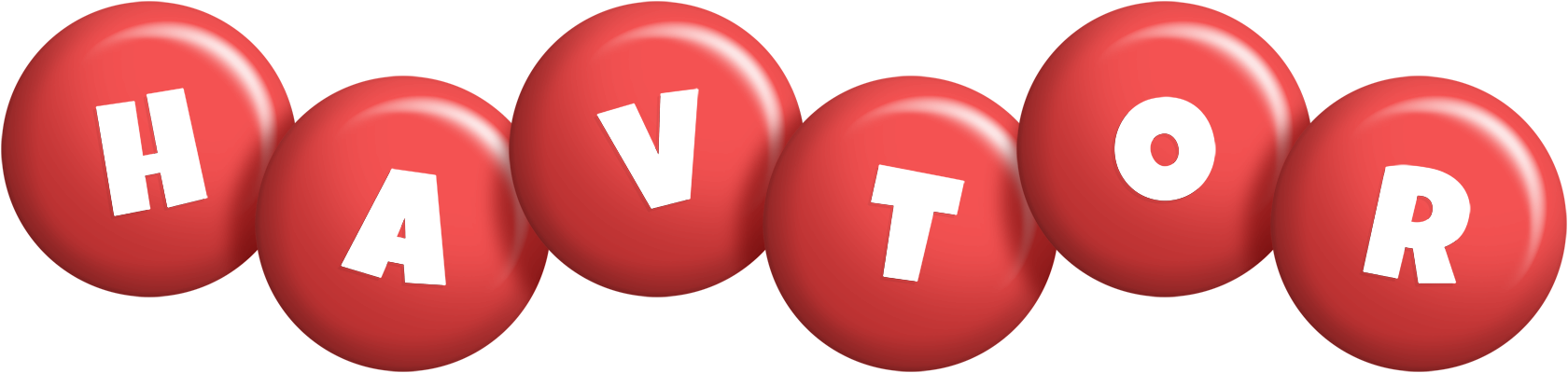 Havtor candy-red logo
