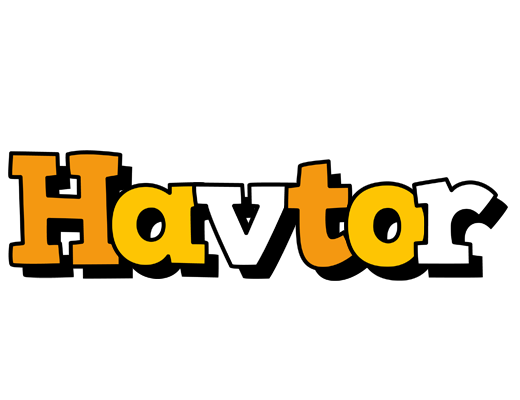 Havtor cartoon logo