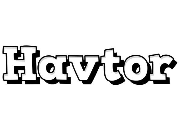 Havtor snowing logo