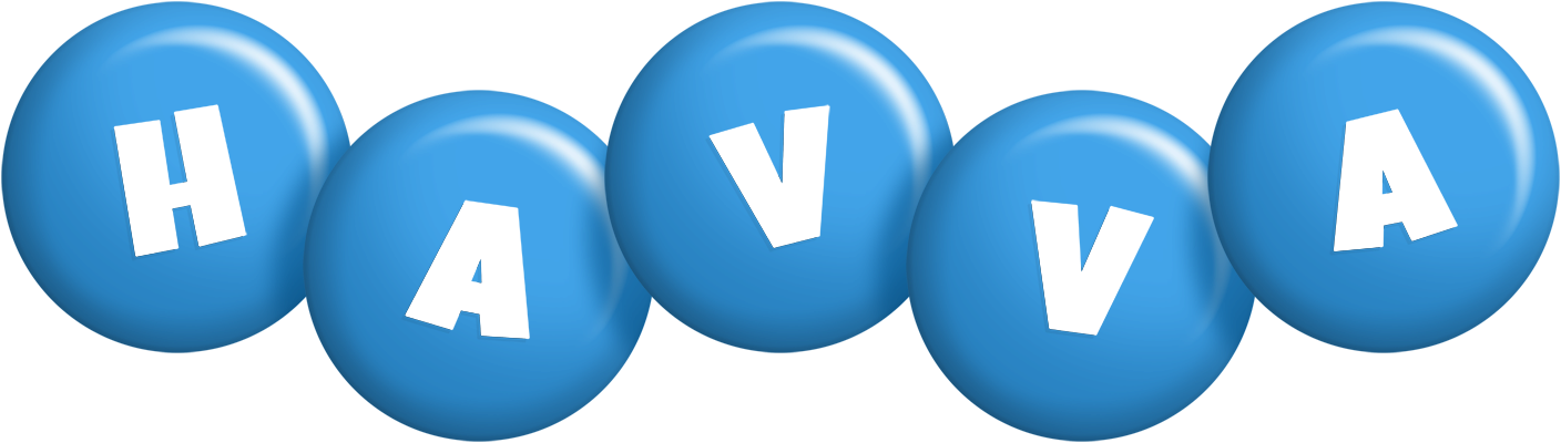 Havva candy-blue logo