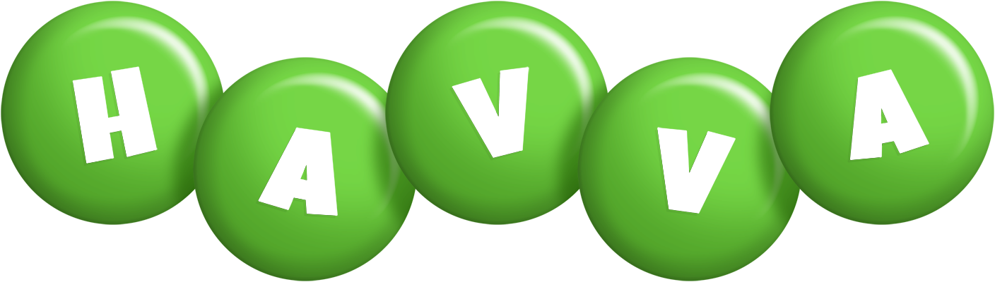 Havva candy-green logo